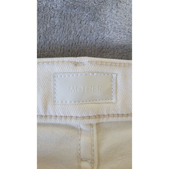 Mother The Mid Rise Dazzler Crop Fray Jeans - Picture 3 of 5